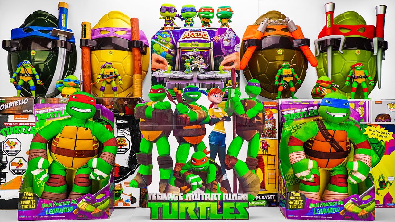 Teenage Mutant Ninja Turtles Unboxing | Secret Box of 4 Ninja Turtle Warriors | Battle Arena Playset
