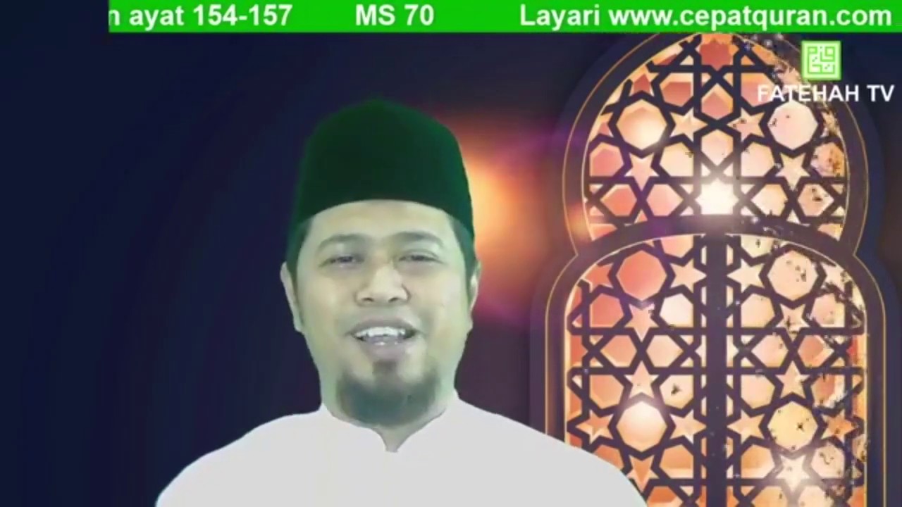 Ilmu Tajwid Surah An-Nisaa' ayat 154-157 : SERONOKNYA CINTA AL-QURAN