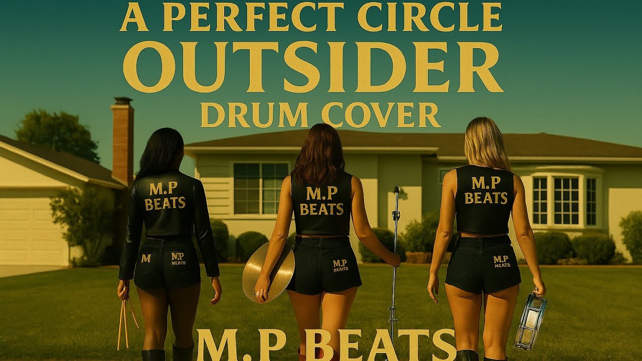Perfect Circle - Outsider - Remix  - Drum cover - M.P Beats