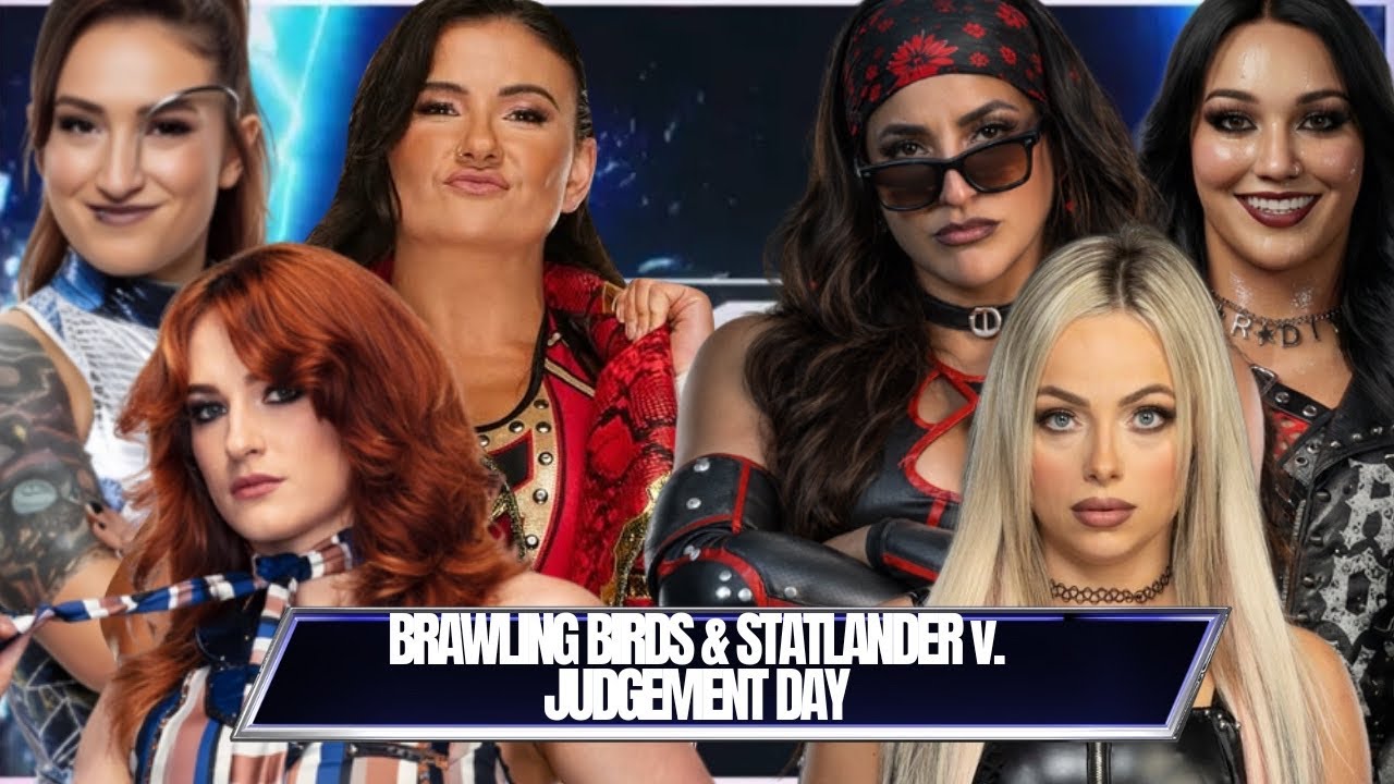 The Judgement Day vs The Brawling Birds & Kris Statlander | SmackDown 