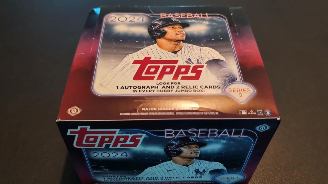 MONSTER HIT! 2024 Topps Series 2 Baseball Jumbo Hobby Box Opening