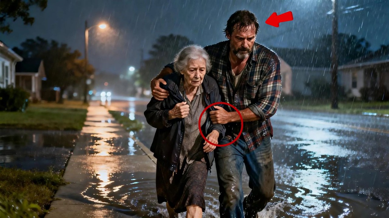 He Rescued An Elderly Woman In A Violent Storm — Her Thank-You Gift Left The Whole Town Speechless
