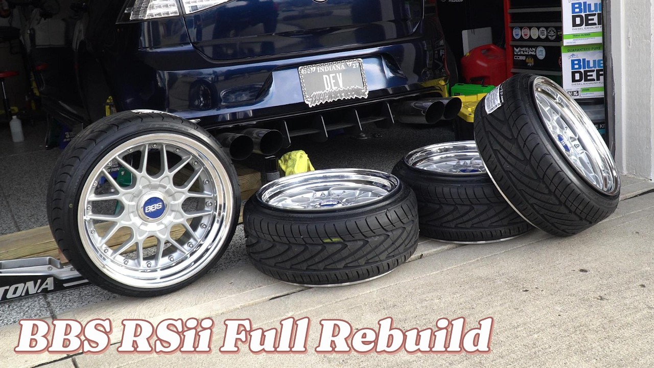 Rebuilding my Dream BBS Wheels