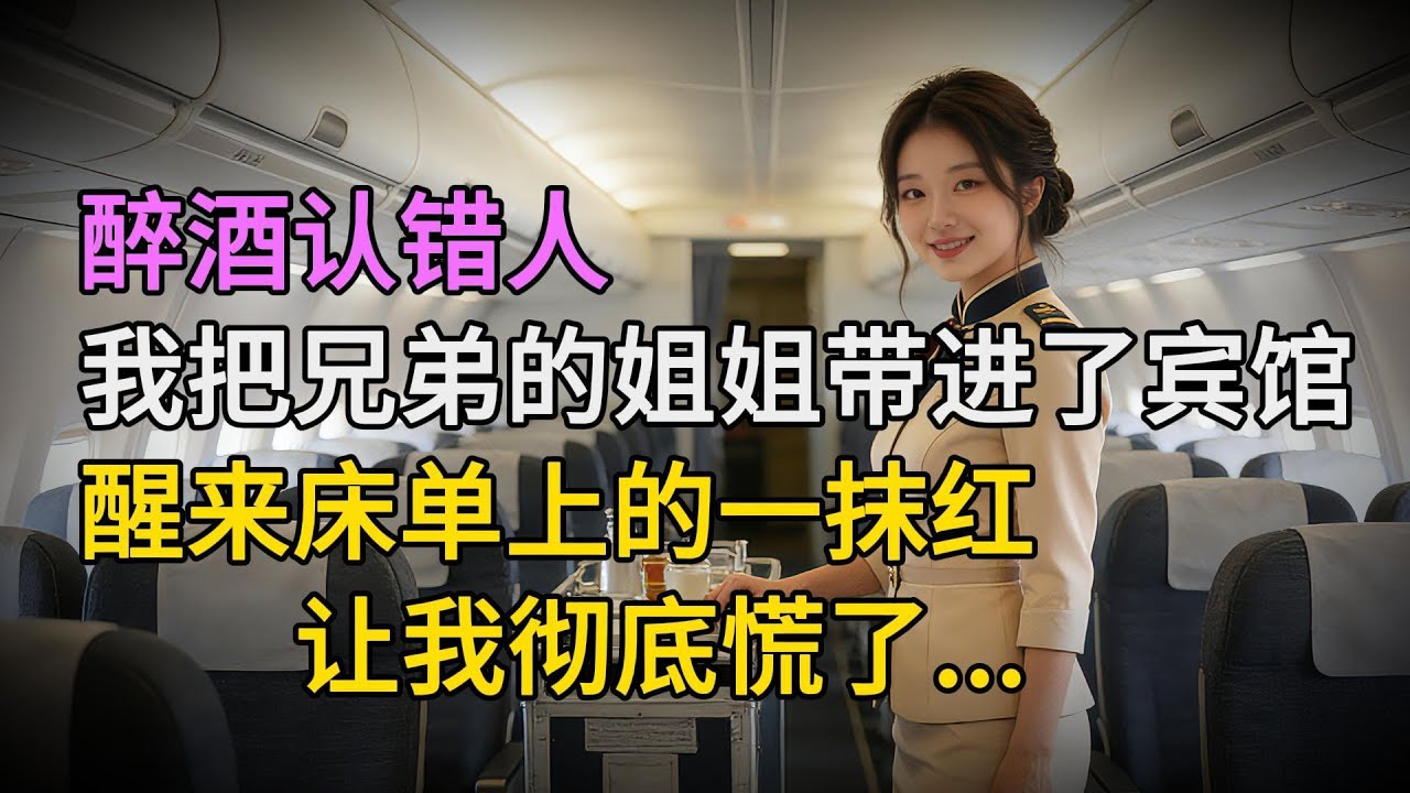 醉酒認錯人，我把兄弟的姊姊帶進了賓館，醒來床單上的一抹紅讓我徹底慌了。| 情感故事 | 家庭倫理 |婚姻 | 江湖李白 | X調查 | wayne調查 | 情感
