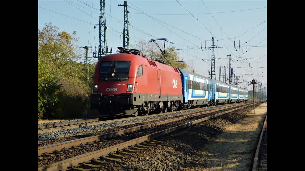 Vonatok Hegyeshalomban (2021. 10. 29.)