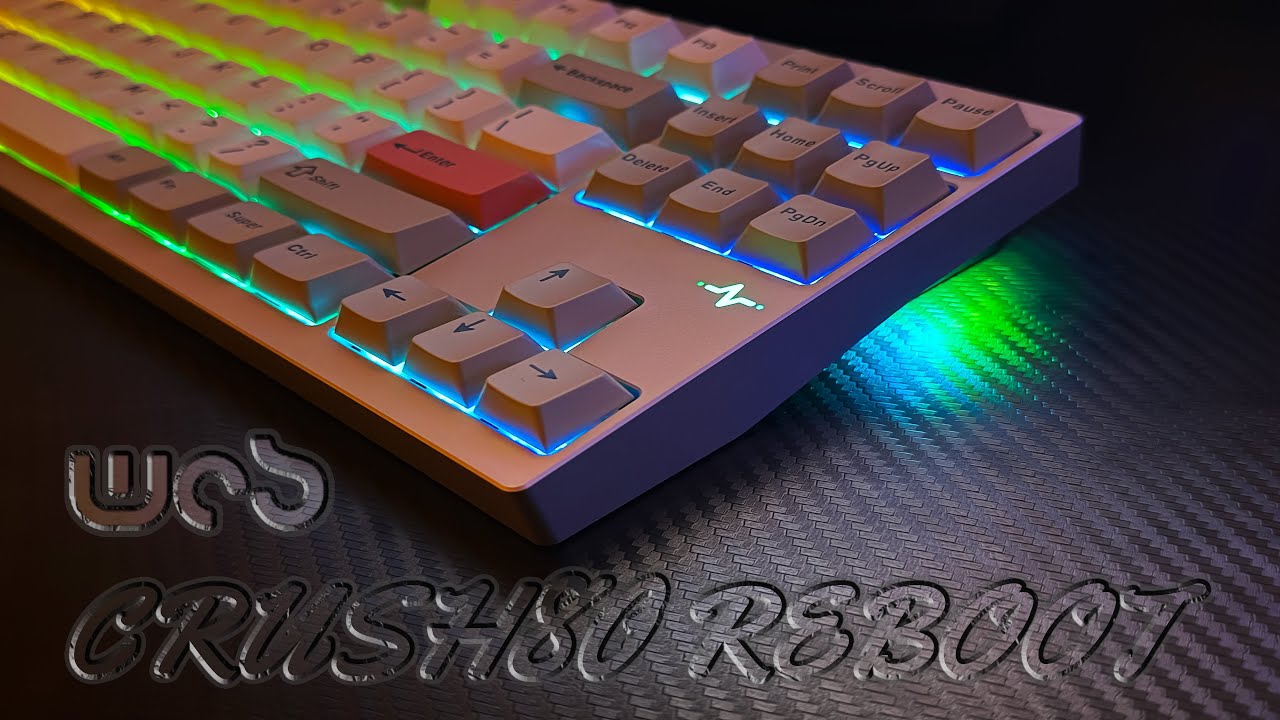 ⌨️의문의 1패를 안겨준 가성비 알루미늄 키보드 [WOB 크러쉬80 리부트]