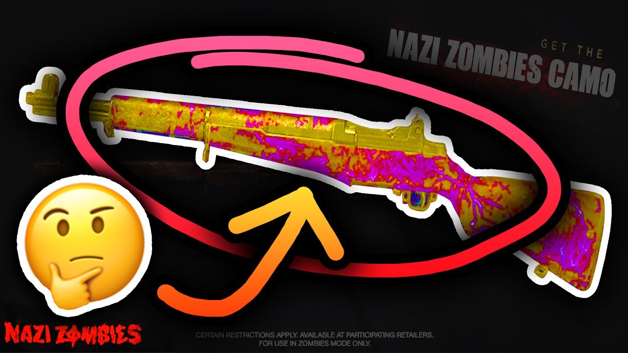 THE FIRST WW2 ZOMBIES PACK A PUNCH STYLE CAMO & HOW TO GET IT!
