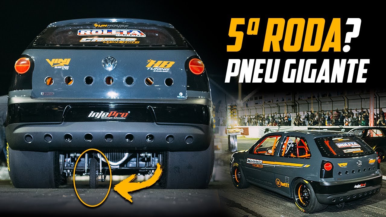 SERÁ QUE O PNEU GIGANTE NO GOL 4X4 DEU CERTO? PRA QUE SERVE A 5ª RODA?