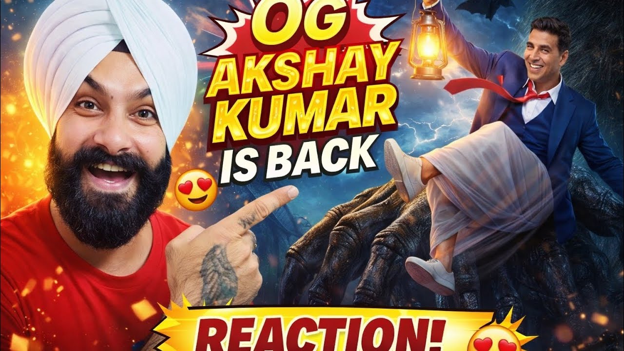 BHOOT BANGLA | OFFICIAL TEASER | REACTION VIDEO 