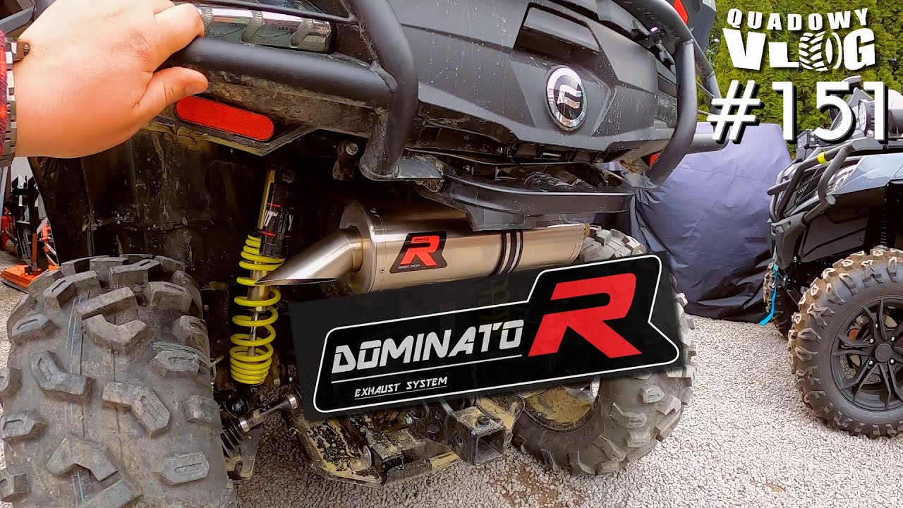 #151 - DOMINATOR, Dedykowany wydech do Cf Moto 1000 i 850, Jak to GRZMI, Tworzymy Sport KIT🔥 (vlog)