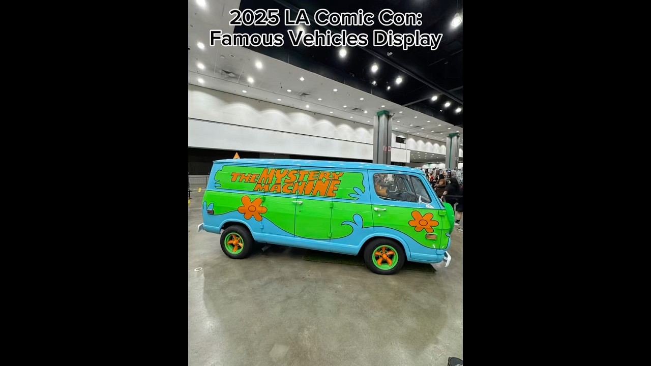 2025 LA Comic Con: Famous Vehicles Display 