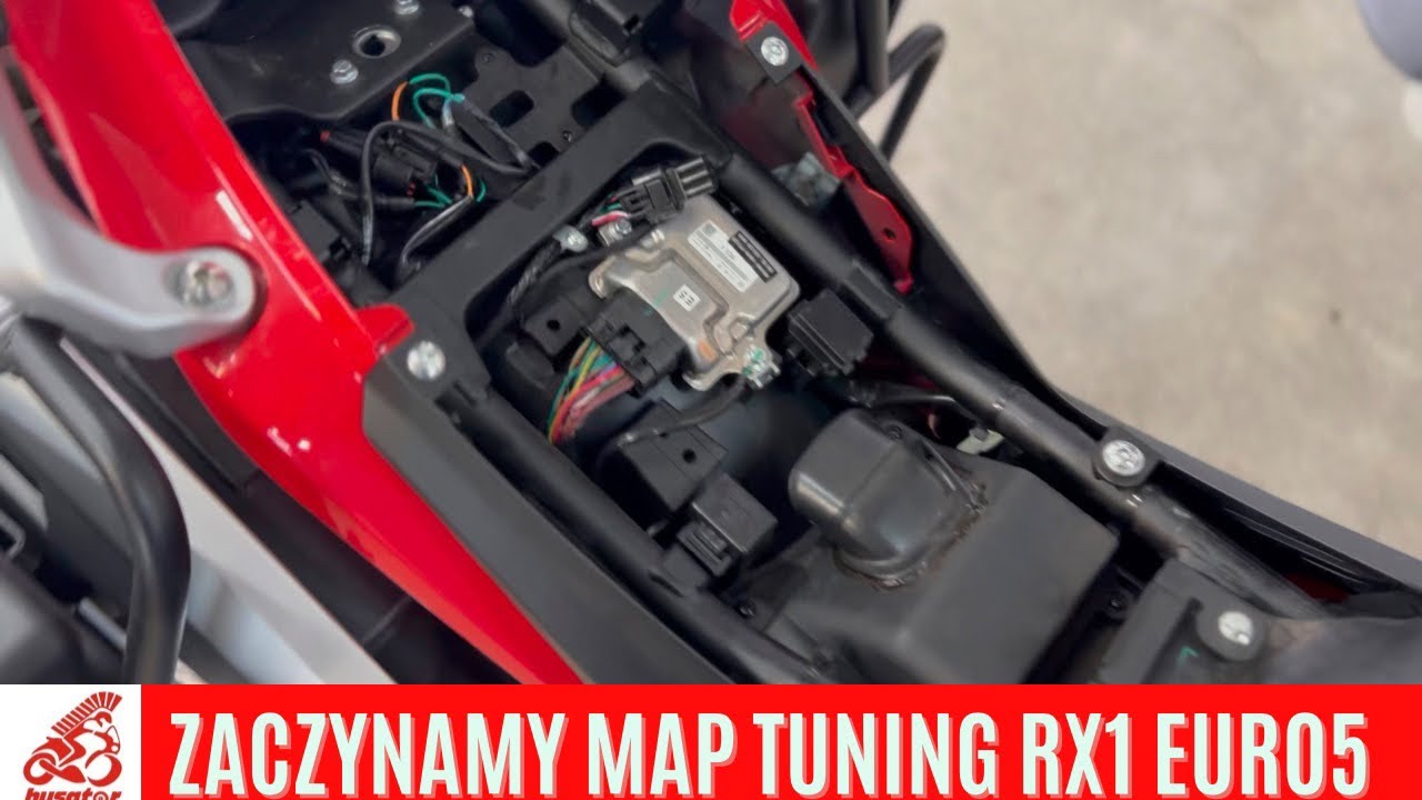 Zaczynamy Map Tuning Junaka RXOne 125 Euro 5 chłodzony cieczą. Są już pierwsze efekty.