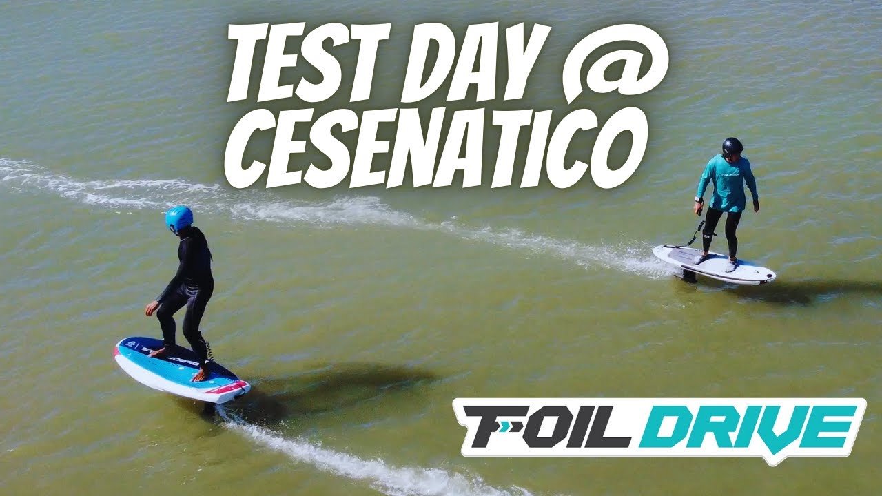 FOIL DRIVE sbarca in ITALIA - Test day a Cesenatico