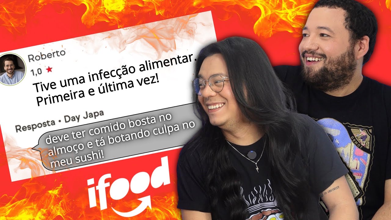 RESTAURANTES RESPONDENDO AVALIAÇÕES NO IFOOD | REACT