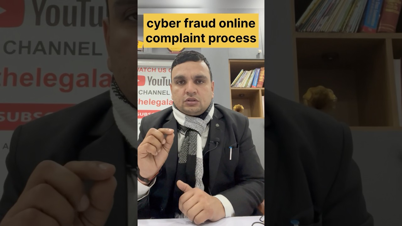 cyber crime complaint process #cyberthreats #cybercrime