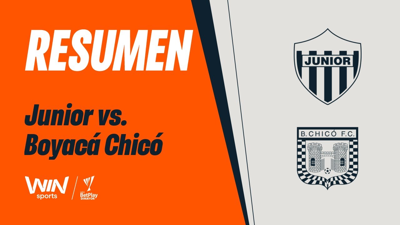 Junior vs. Boyacá Chicó (resumen y goles) | Liga BetPlay Dimayor 2026-1 | Fecha 5
