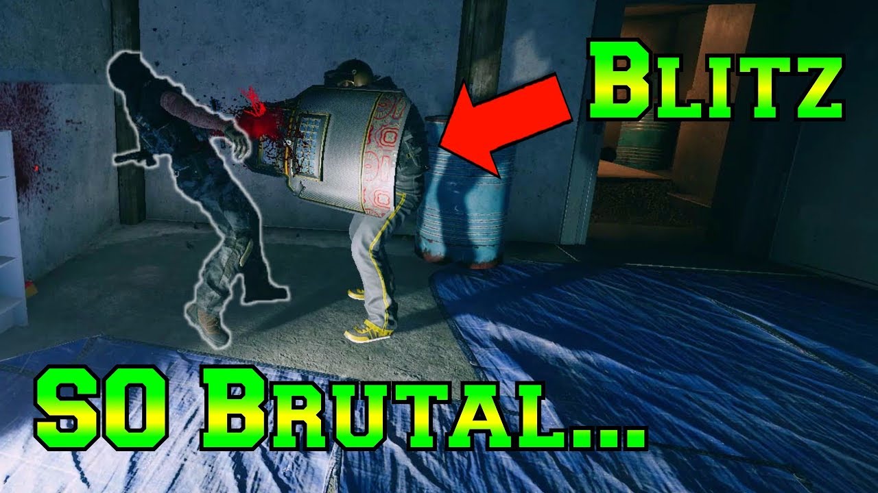 BRUTAL Blitz Takedown - Rainbow Six Siege