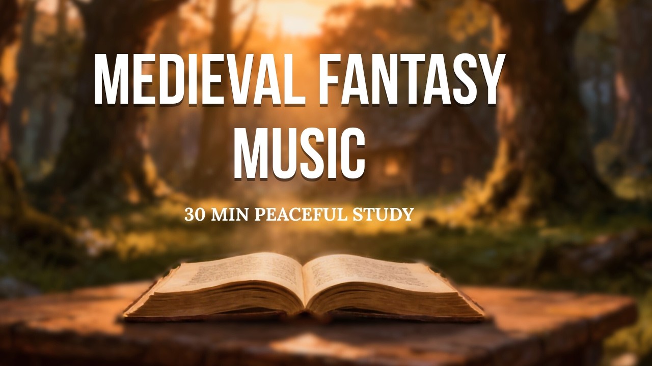 Medieval Fantasy Music for Studying – 30 Minutes | Peaceful Piano