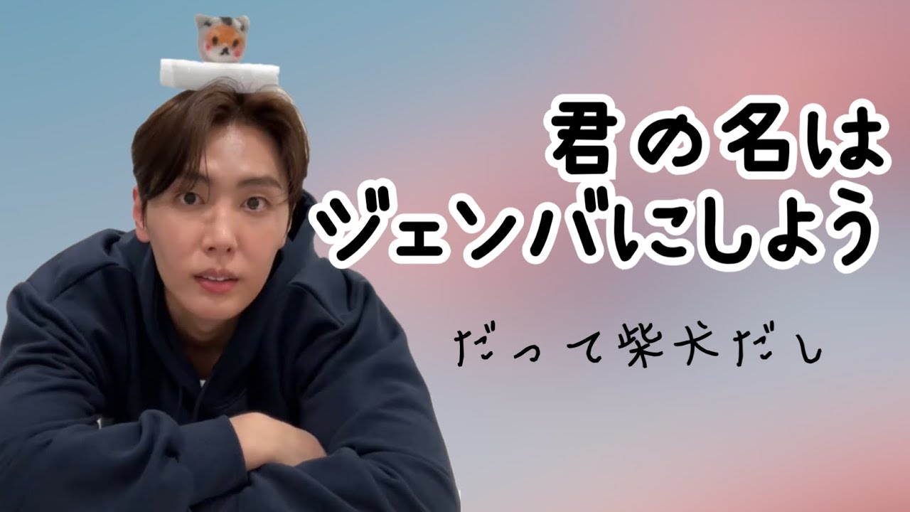 【SF9/ジェユン/日本語字幕】体まで作れなかったのはそうみんなの為