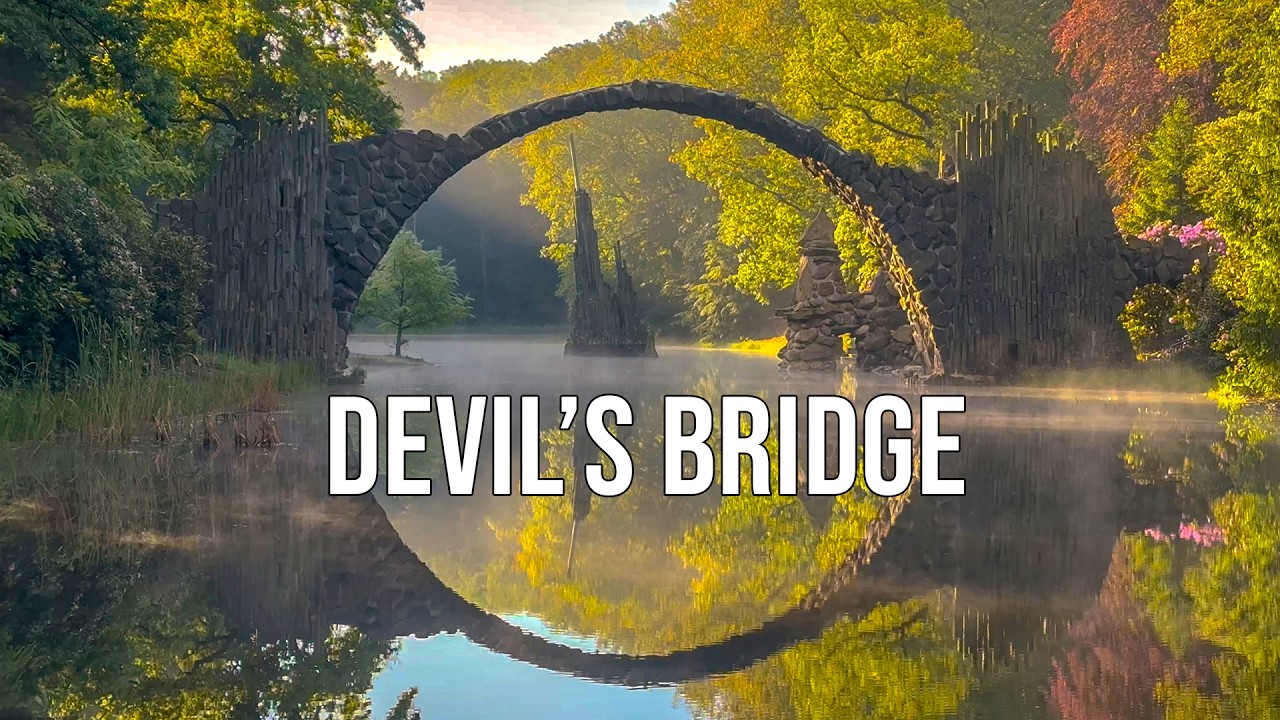 DEVIL'S BRIDGE (Rakotzbr&uuml;cke) Is Germany's Most Breathtaking Bridge!