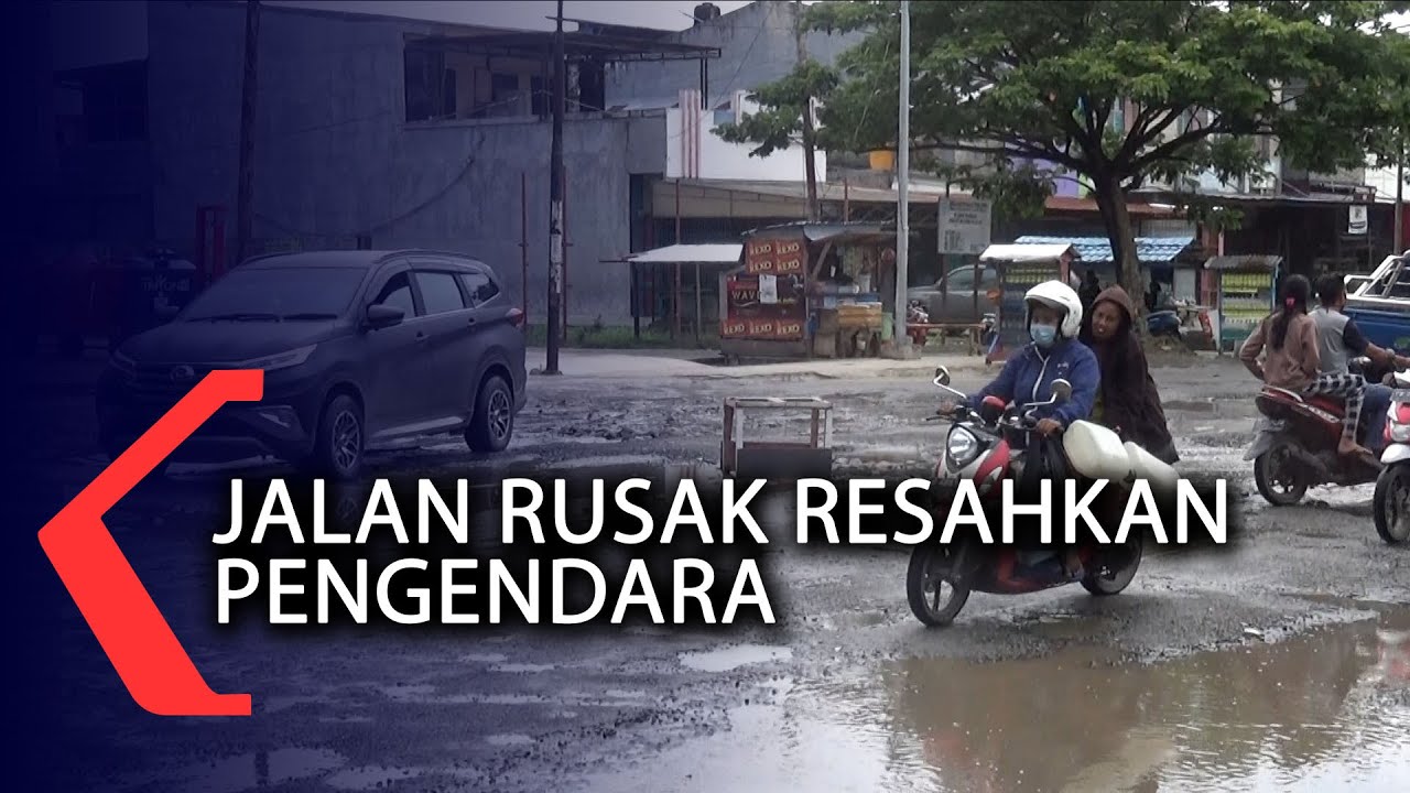 Jalan Rusak Resahkan Pengendara