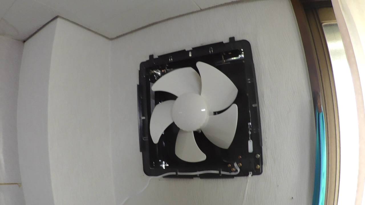 miffy 指示で換気扇交換