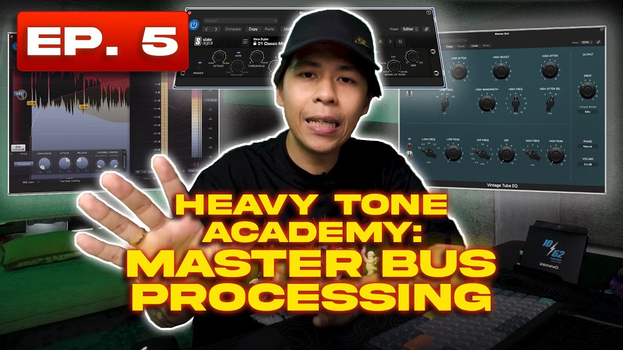 Basic Studio Skillset - Master Bus Processing - Heavy Tone Academy - Episode 5...