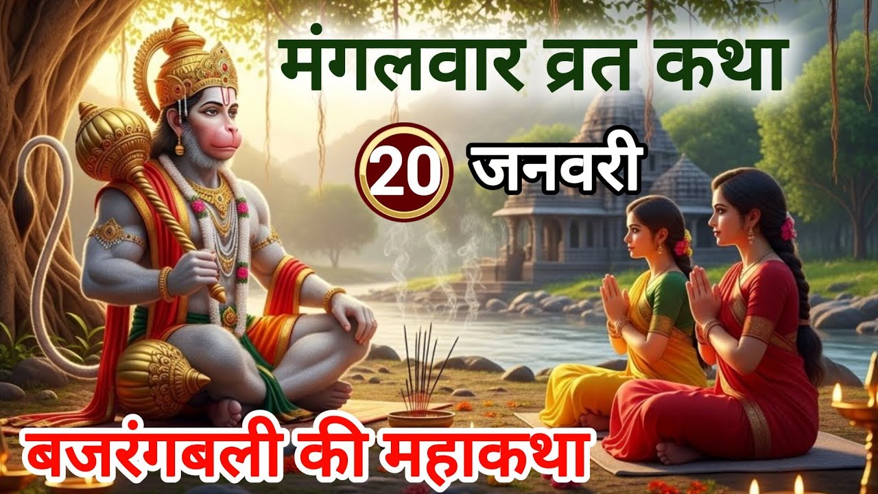 मंगलवार व्रत कथा | हनुमान जी की कृपा से दूर होते हैं कष्ट | Mangalwar Vrat Katha in Hindi
