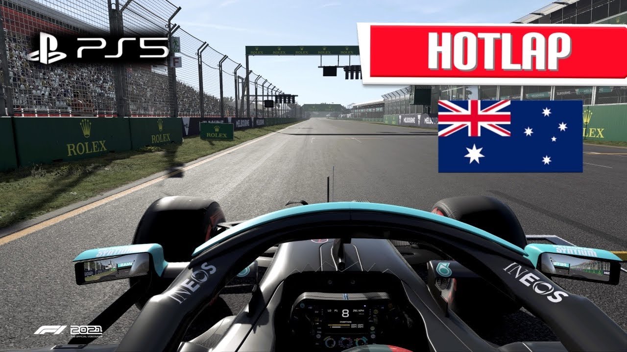 F1 2021 MELBOURNE HOTLAP + SETUP - PS5 GAMEPLAY [1:20.341] - NO ASSISTS