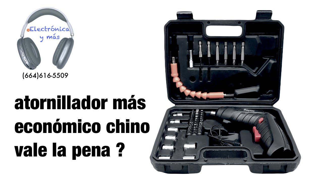 Atornillador más económico Chino vale la pena? / Unboxing