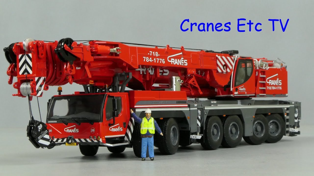 WSI Liebherr LTM 1350-6.1 Mobile Crane 'Cranes Inc' by Cranes Etc TV