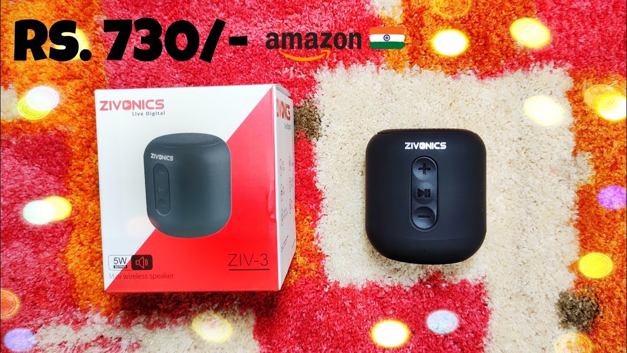 Zivonics ZIV-3 Bluetooth Speaker | Unboxing & Review | Best sounding speakers under Rs 1000?
