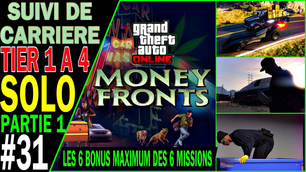 TGS CARRIÈRE - BONUS AU MAXIMUM POUR LES MISSIONS DE MR FABER SUR GTA ONLINE MONEY FRONTS _ EP31