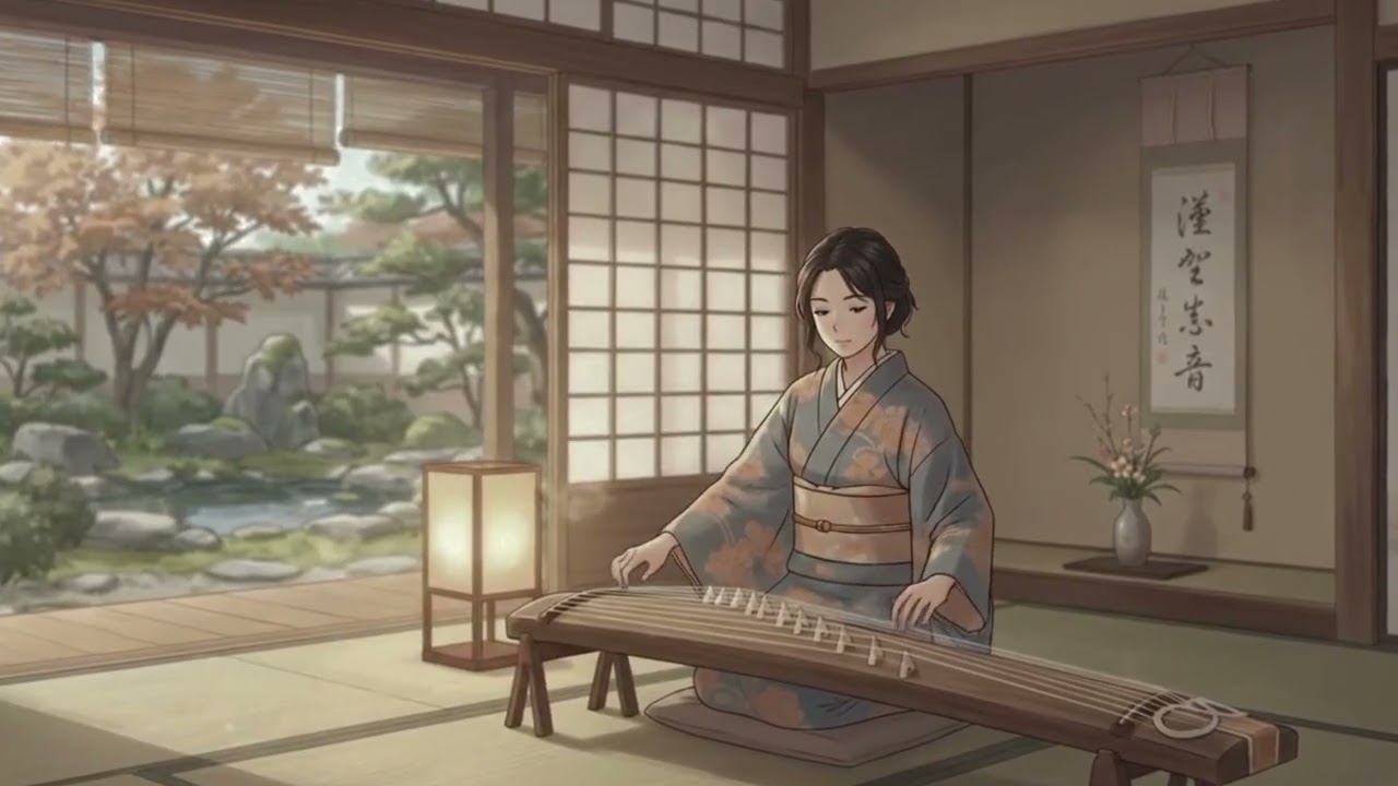 Relaxing Japanese Koto & Shakuhachi Music | Calm Zen Background Music for Study, Relaxation