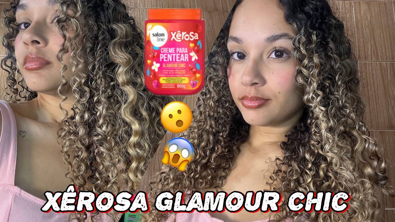 CREME DE PENTEAR XÊROSA - GLAMOUR CHIC DA SALON LINE 