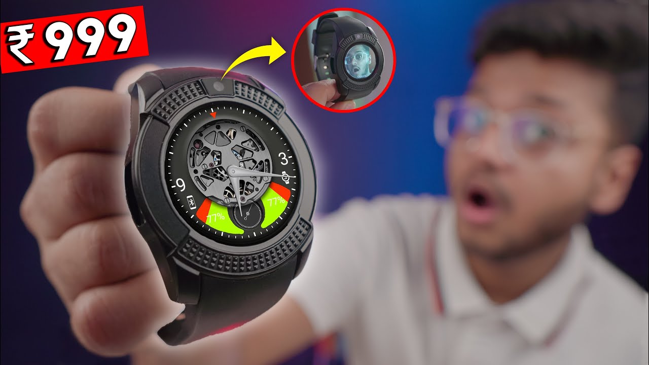 Trying ₹999 ka Camera Watch from Amazon😱 | Smartwatch under ₹1000