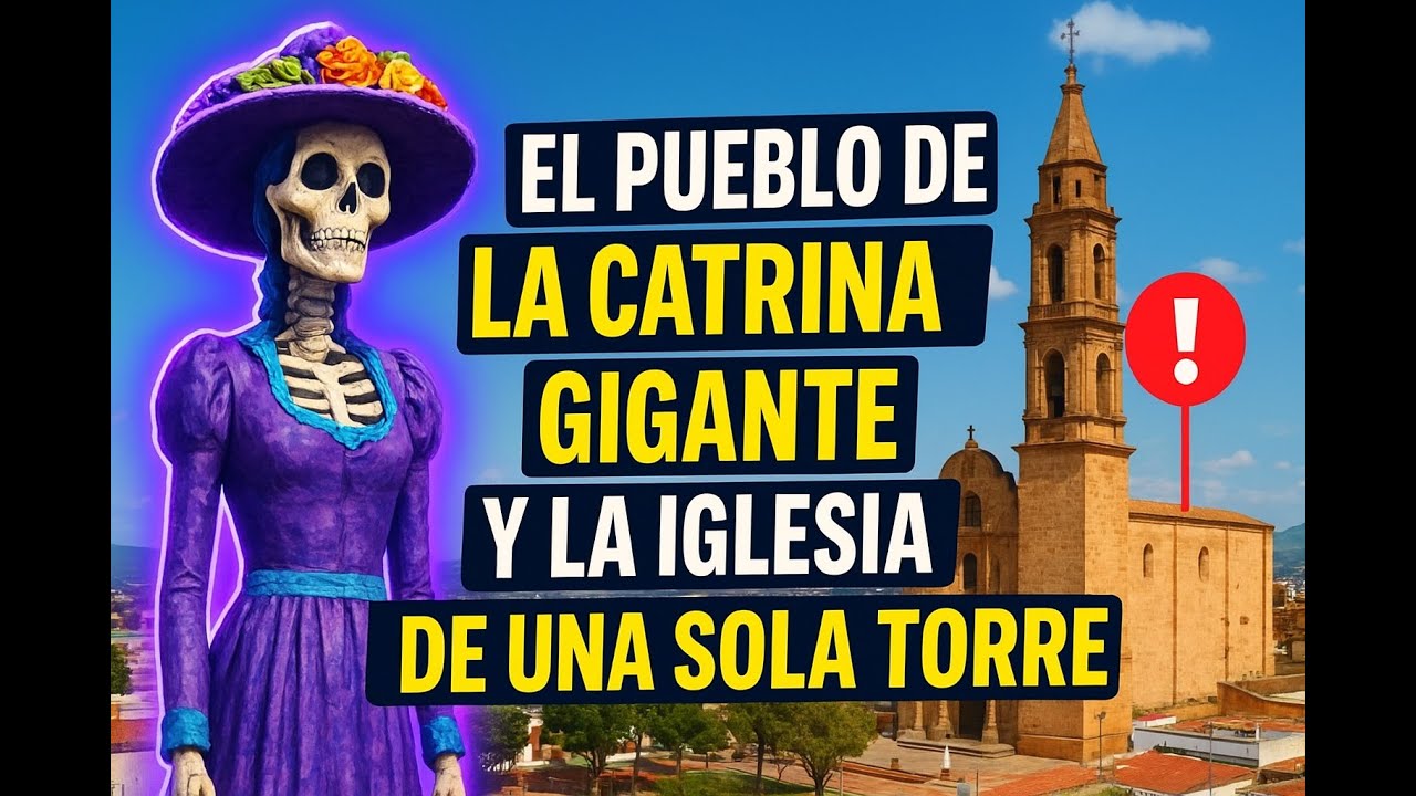 ✨ Zapotlanejo Jalisco: Tradición, Moda y la Catrina Más Alta de México.#DíaDeMuertos#PueblosDeMéxico