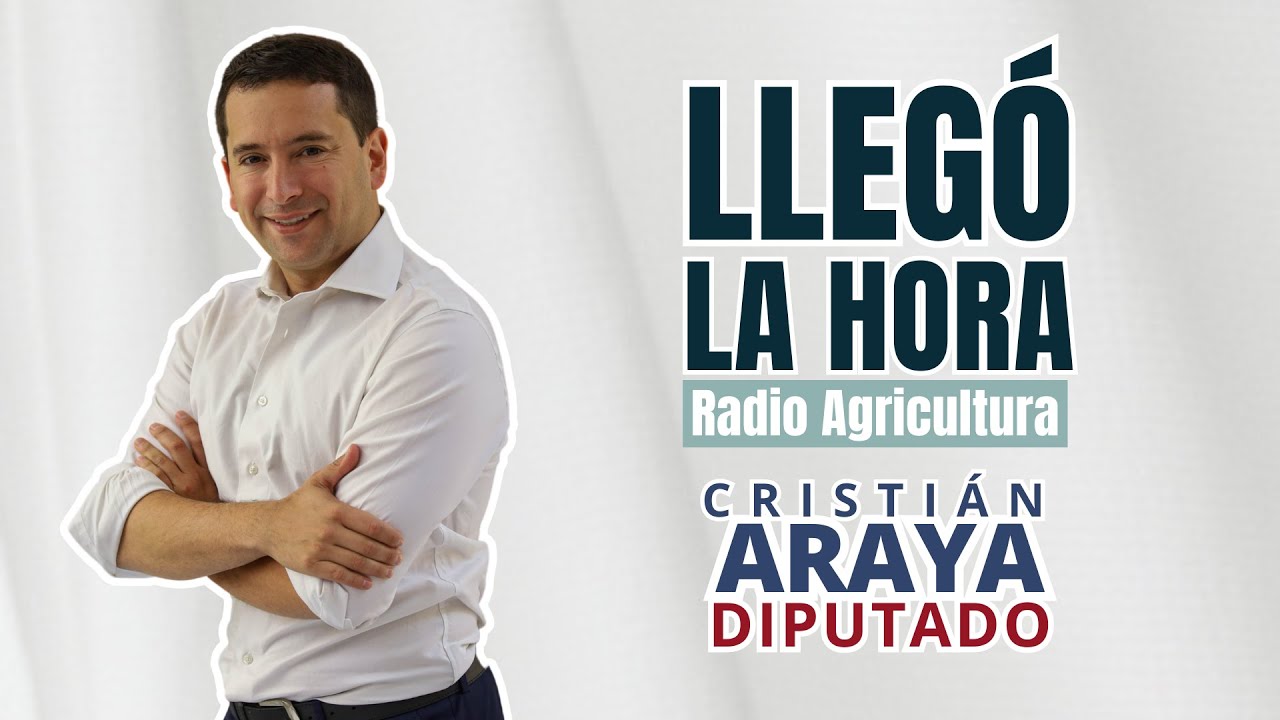 Diputado Cristián Araya en Llego la Hora de Radio Agricultura  (03 OCT 2024)