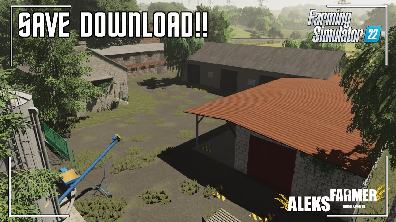 🔨DOWNLOAD SAVE!!! 😮Budowa Gospodarstwa🔨Kolonia  ▶FS22 Timelaps