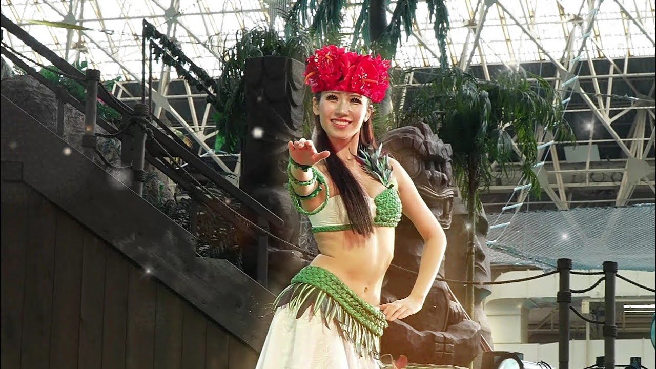 フラガール  ぽんちゃんラストステージ　カメリハ『Aloha mai～ようこそ～』 ソロ ウイラニ杏南 2025.08.30