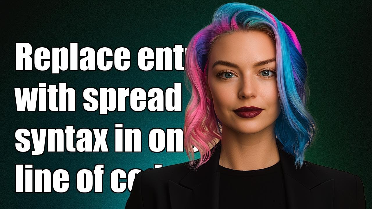 Replace array entry with spread syntax in one line of code?