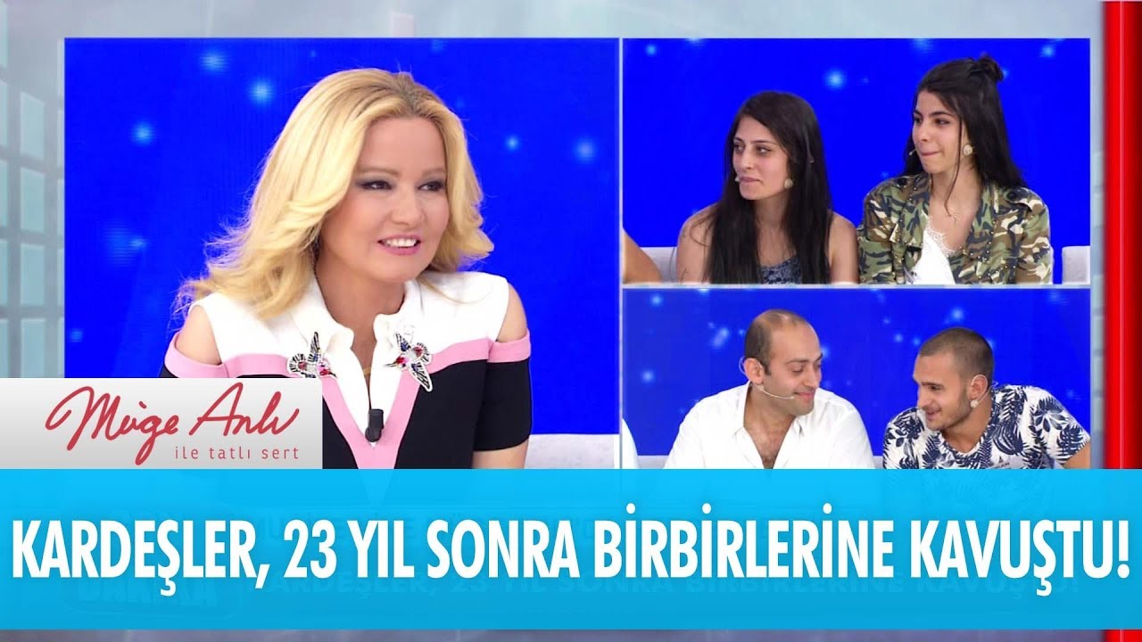 Kardeşler 23 yıl sonra birbirlerine kavuştu! - Müge Anlı İle Tatlı Sert 11 Haziran 2018