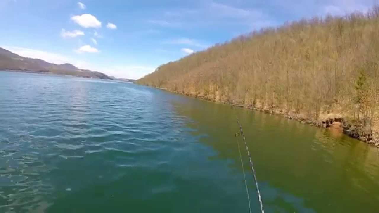 Kokin Brod- Ribolov Zlatovčice na trolling Go Pro HD