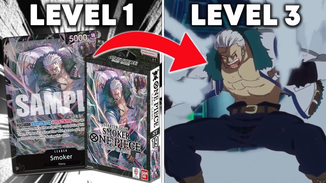 Starter Deck Black Smoker Upgrade Guide! - One Piece TCG