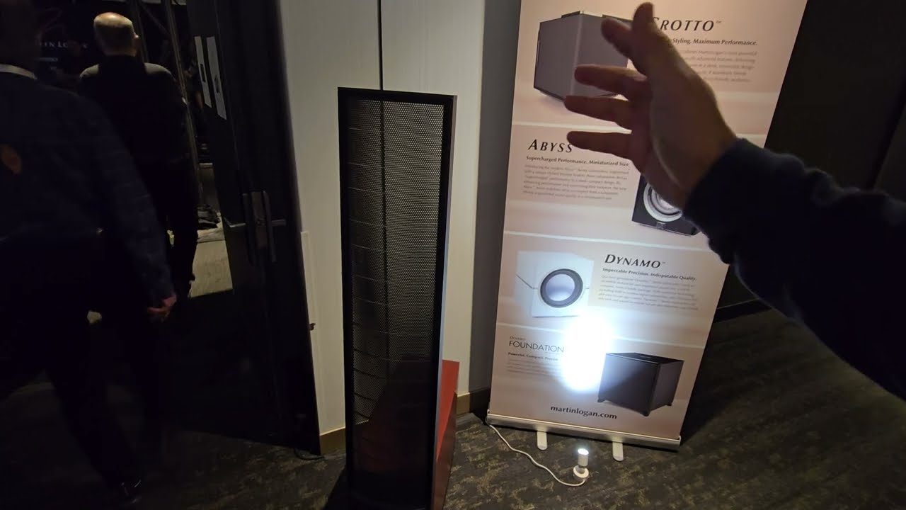 Martin Logan at Montreal Audio Fest 2025