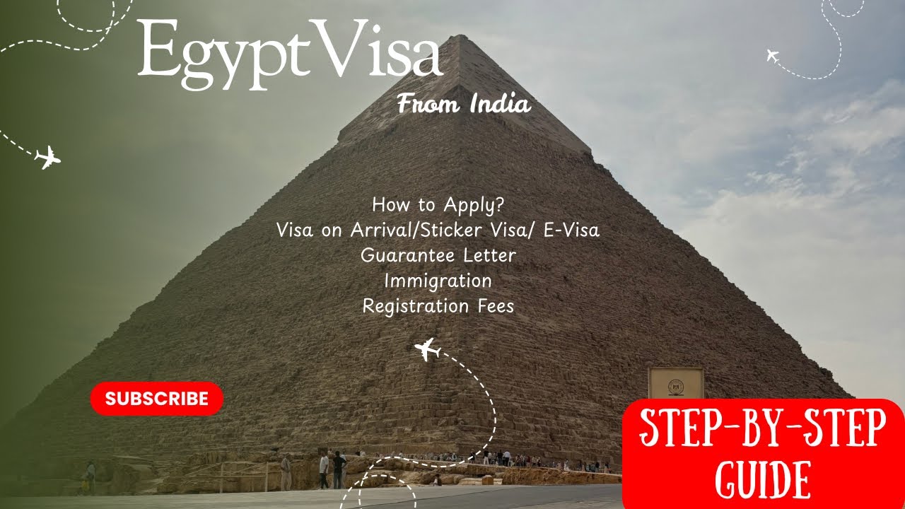 Egypt Visa Process 2025 | India to Egypt Full Guide | Flights, Immigration, Tips