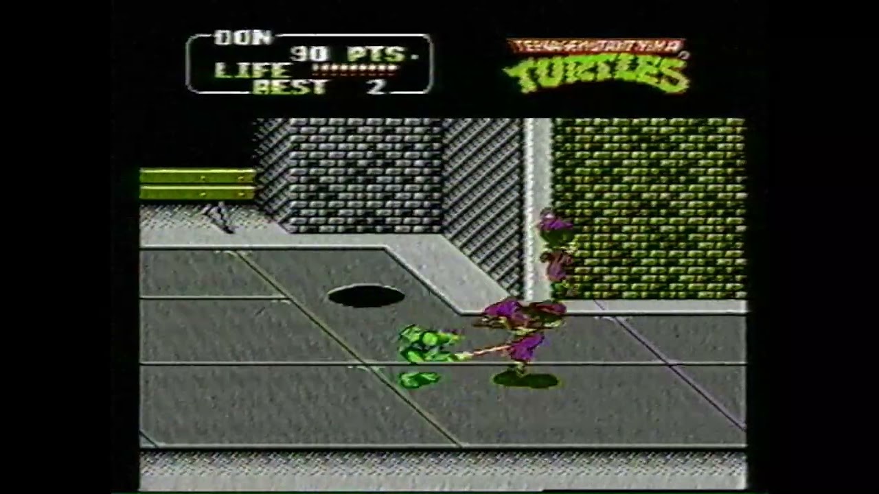 Teenage Mutant Ninja Turtles II: The Arcade Game- 873