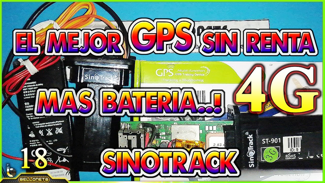 | 🛰️ |  GPS SINOTRACK Tracker ST 901L 🔋 Adaptar M&aacute;s bater&iacute;a │ @bellonets