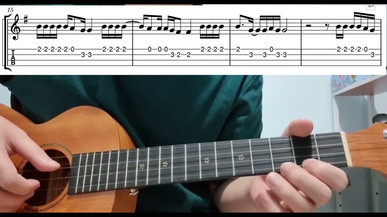 Let Her Go (Passenger) - Easy Beginner Ukulele Tab With Playthrough Tutorial Lesson