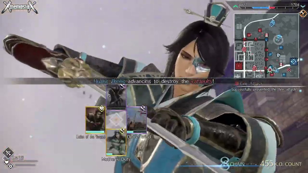 Dynasty Warriors 9 Empires -  Sima Shi Gameplay (Chaos Difficulty)